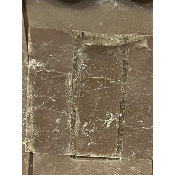 Plaid Lace-Up Winter Duck Boots w/ Faux Fur Lining Size 9 Brown & Blue - Picture 9 of 9